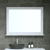 Miroir mindi blanc 94cm - Toscane