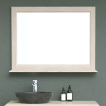 Miroir chêne blanchi FSC 94cm - Toscane