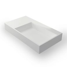 Vasque à suspendre ou à poser 90 cm en solid surface - Vittoria II G