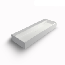 Vasque suspendue ou à poser 120 cm en Solid surface - Stella II