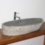 Vasque à poser en pierre de rivière - Karera